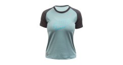 FT WOMEN'S HORIZON SHORT SLEEVE TEE MINT/BLACK XL