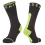Voděodolné ponožky Sealskinz Briston Black Neon Yellow
