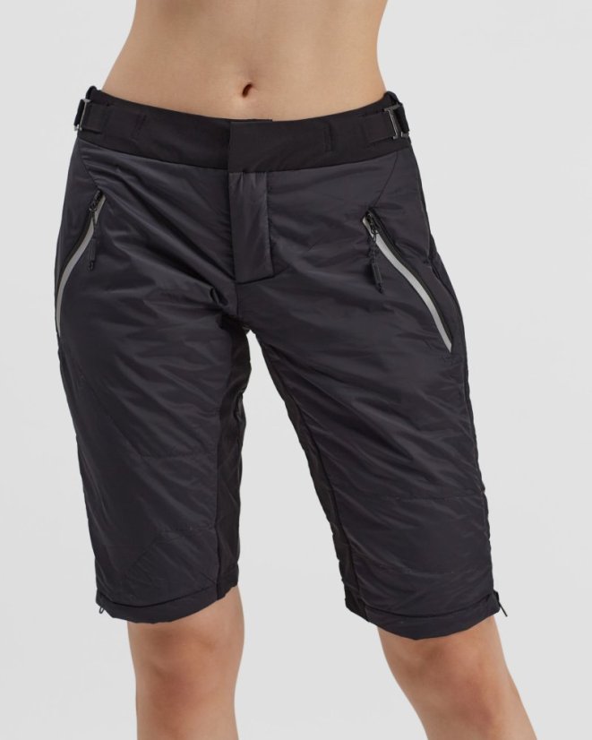 Silvini dámské Primaloft® kraťasy WP1306 Pre - Barva: černá, Velikost: XS