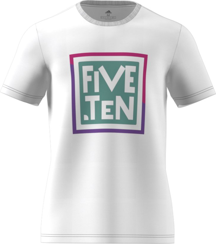 Five Ten Logo GFX TEE White - Rozmiar: S