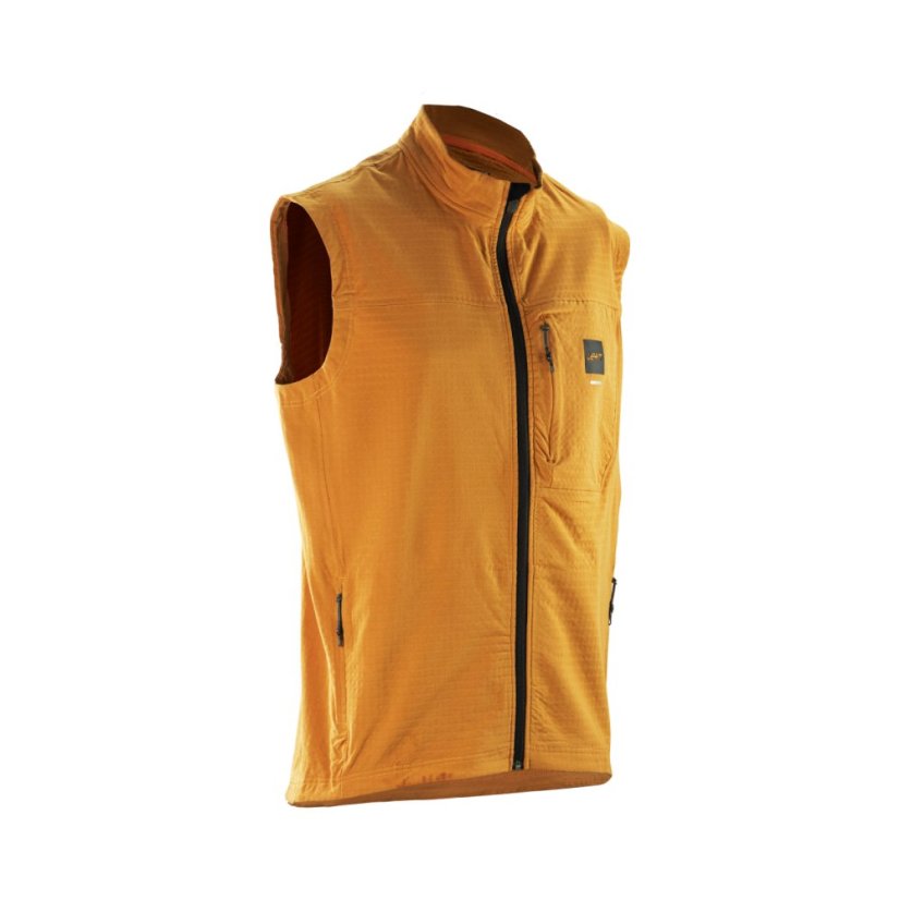 LEATT cyklistická vesta MTB ThermaFlow 5.0 , Lager Yellow - Varianta: S / US38 / EU48