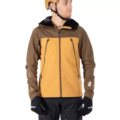 LEATT nepremokavá bunda MTB HydraDri 4.0 Rust - Varianta: S / US38 / EU48