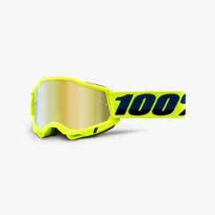 Sjezdové brýle 100% ACCURI 2 Mirror Gold - žluté