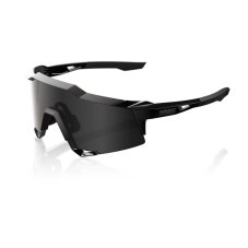 Okuliare 100% SPEEDCRAFT - Matte Black Gloss Black - Black Mirror Lens
