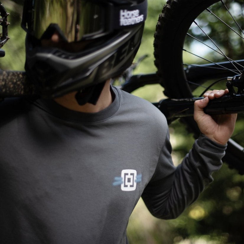Bike triko Horsefeathers Fury LS - castlerock