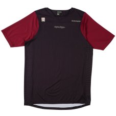 TLD DRES S KRÁTKÝM RUKÁVEM SKYLINE TROY LEE DESIGNS X SRAM RADIOSCAPE BLK / BERRY (31995500)