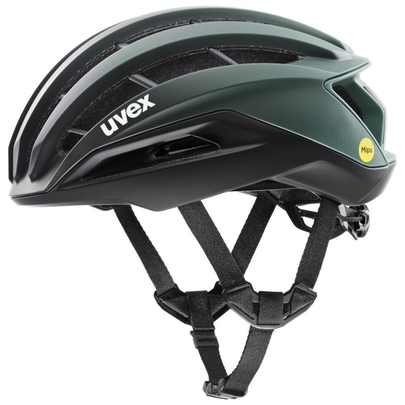 UVEX HELMA SURGE AERO MIPS BLK-SAGE GR M (S4100980400) - Velikost: 53-56