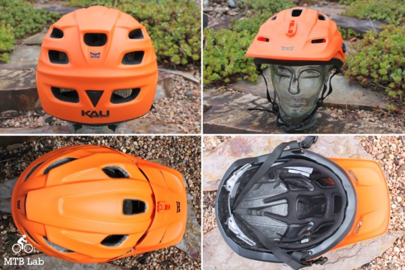 Cyklistická přilba Kali Protectives Maya, oranžová - Velikost: L/XL