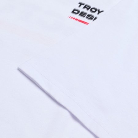 TLD TRIKO S KRÁTKÝM RUKÁVEM FACTORY WHITE (70181803) - Velikost: S