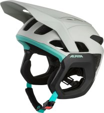 ALPINA Cyklistická enduro přilba ROOT MIPS dymovo šedá - tyrkysová