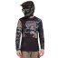 Pánsky cyklistický dres Horsefeathers Quantum  - dlhý rukáv, doodle