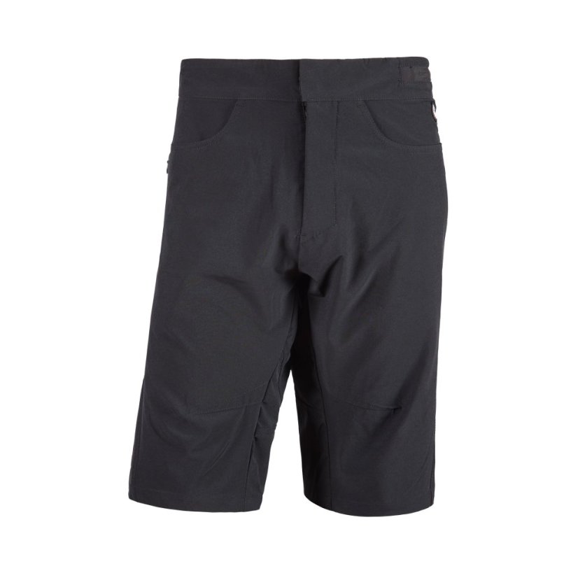 FT MEN'S RIDER SHORTS TRUE BLACK L - Barva: černá, Velikost: L