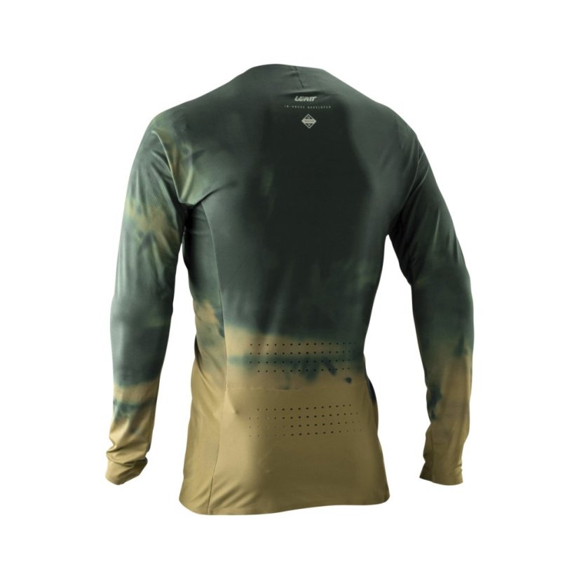 LEATT dres dlhý rukáv MTB Gravity 5.0 , Spruce Green - Varianta: S / US38 / EU48