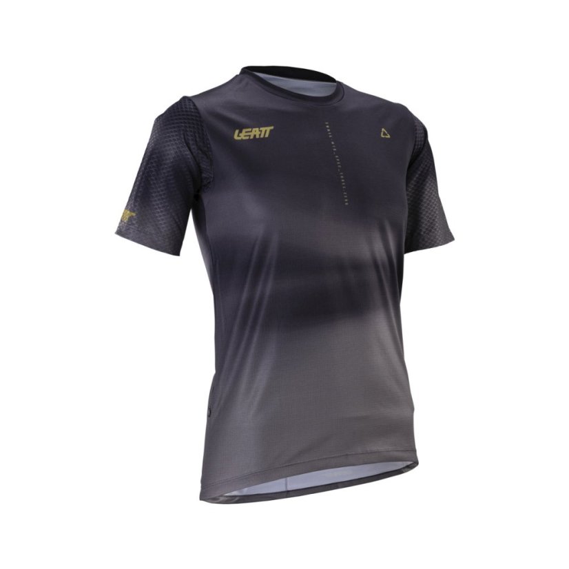 LEATT dres krátky rukáv MTB Trail 3.0 Women , Ghost Black - Varianta: XS / EU34 / UK6 / US2