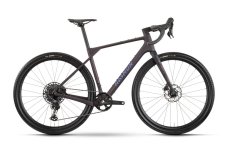 Gravel bicykel Raymon Soreno Pure karbón tmavofialová