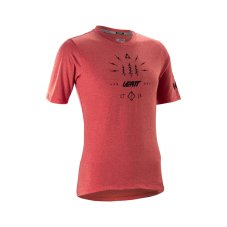 LEATT dres krátky rukáv MTB Gravity 3.0 Women , Dusty Red