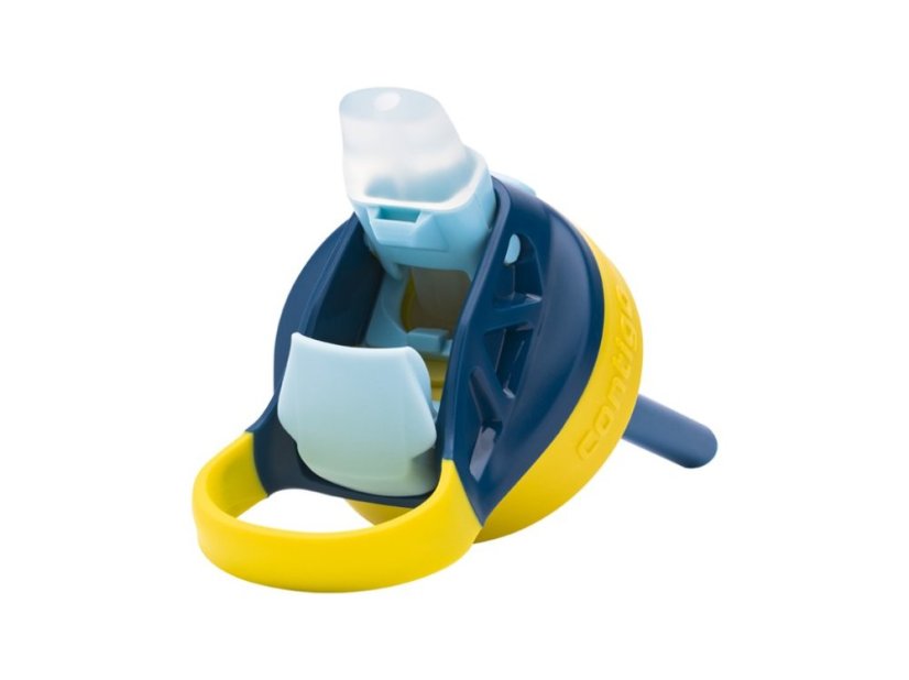Contigo Dětská láhev Gizmo Flip 420 ml, Blue Nautical Space