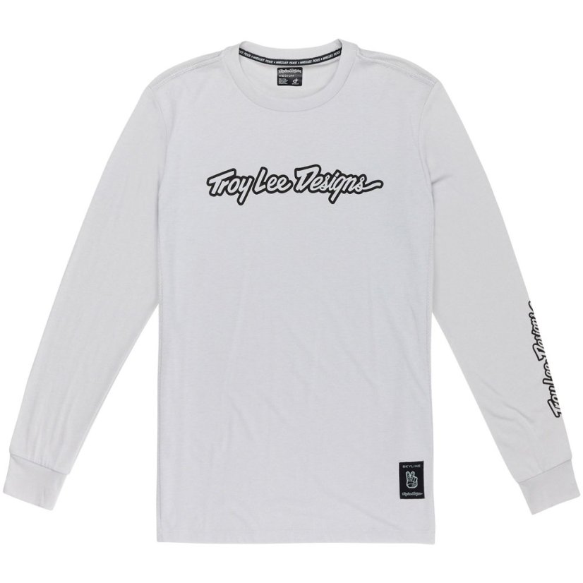 TLD DRES S DLOUHÝM RUKÁVEM SKYLINE RIDE TEE SIGNATURE MIST (38307200) - Veľkosť: XL