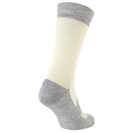 Voděodolné ponožky Sealskinz Raynham Cream Grey