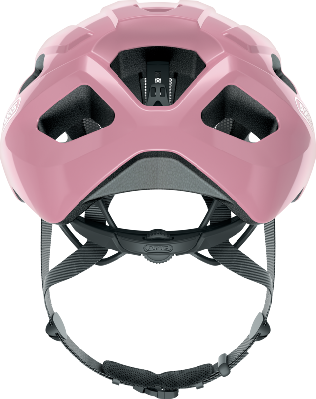 Silniční cyklistická helma Abus Macator Shiny Rose - růžová