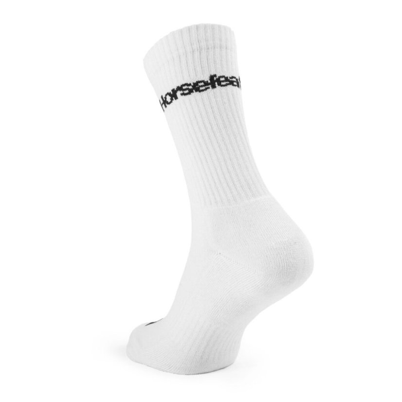 Cyklo ponožky Horsefeathers Delete Premium 3Pack - white