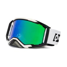 Zjazdové MTB okuliare Horsefeathers Garett - black/white