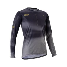 LEATT dres dlhý rukáv MTB Trail 3.0 Women , Ghost Black