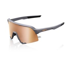 Brýle 100% S3 Soft Tact Grey / HiPER Copper Mirror - šedé