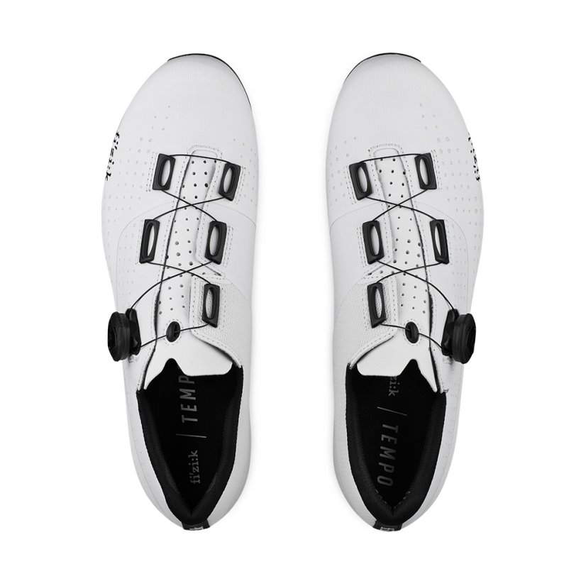 FIZIK TRETRY TEMPO OVERCURVE R4 WIDE WHITE - BLACK (TPR4OXW1K2010) - Velikost: 36