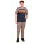 Pánsky cyklistický dres Horsefeathers Quantum  - krátky rukáv, indigo/taupe