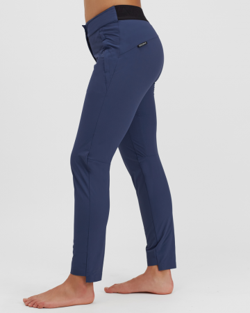 Dámské volnočasové kalhoty Silvini Savelli - modré - Velikost: XXL