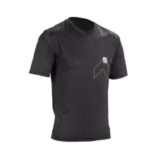 LEATT dres krátky rukáv MTB Trail 1.0 X-Flow Black