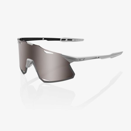 Brýle 100% HYPERCRAFT - Matte Stone Grey - HiPER Silver Mirror Lens