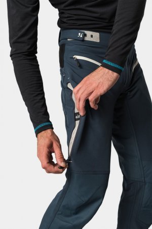 Cyklistické nohavice Dirtlej Trailscout Long Flex Men Blacklabel - Veľkosť: XL