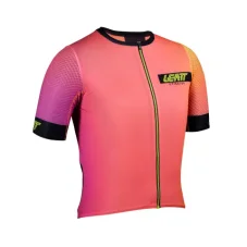 LEATT cyklistický dres krátky rukáv MTB Endurance 6.0 , dámsky , Neon
