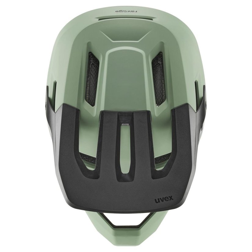 UVEX HELMA RAVAGE MOSS GREEN-BLACK MATT (S4109350300) - Velikost: 52-55