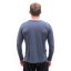 SENSOR MERINO LITE pánské triko dl.rukáv mottled blue XL - Barva: modrá, Velikost: XL