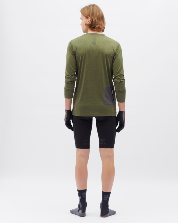 Pánské gravel tričko Silvini Casalo - tmavě zelené - Velikost: S