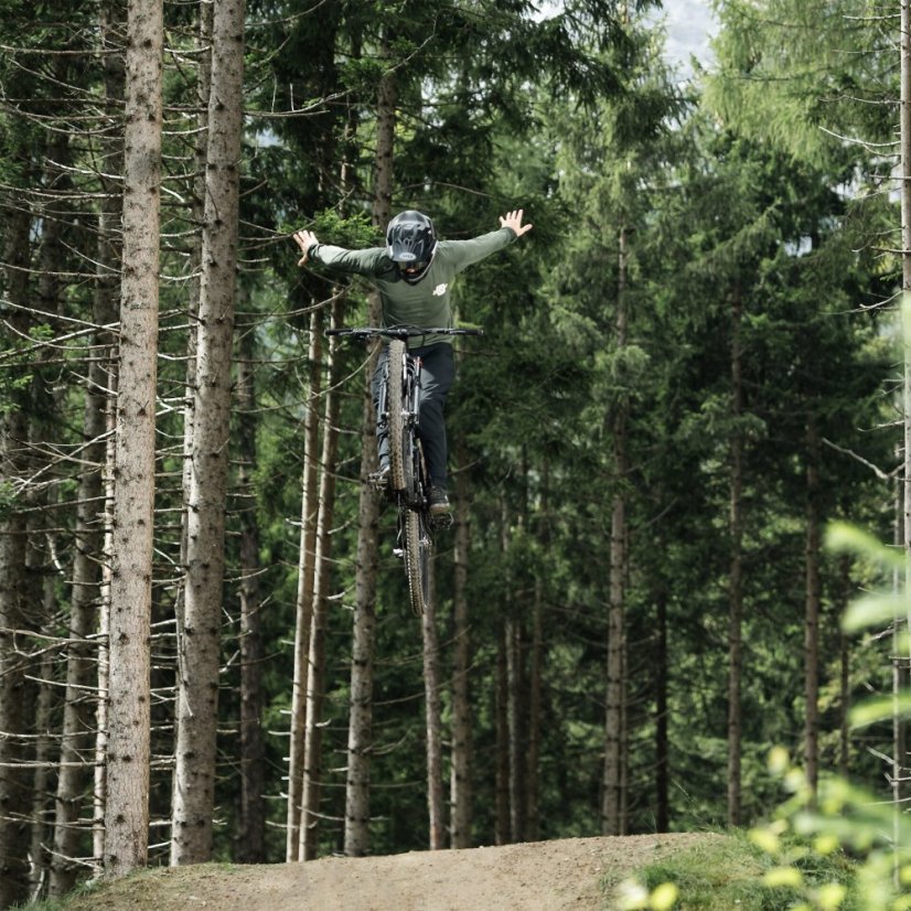 Bike triko Horsefeathers Fury LS - thyme