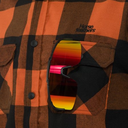 Technická bike košile Horsefeathers Prom - burnt orange