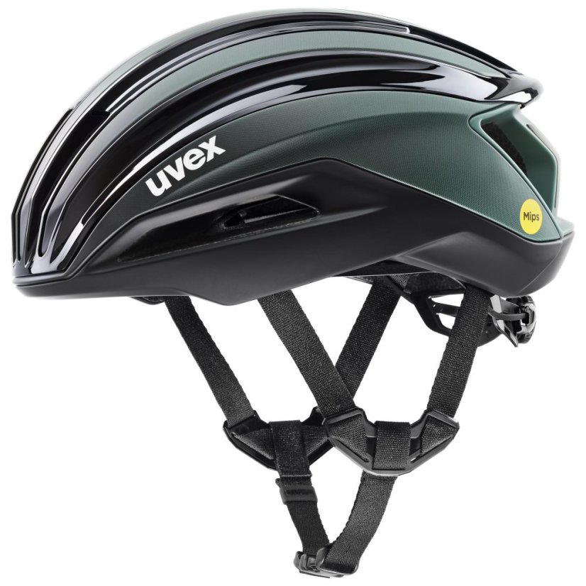 UVEX HELMA SURGE AERO MIPS BLK-SAGE GR M (S4100980400) - Velikost: 53-56