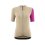 MAVIC DÁMSKÝ DRES S KRÁTKÝM RUKÁVEM ESSENTIAL WHITE PEPPER/FUCHSIA (T000588) - Veľkosť: XS