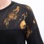 SENSOR MERINO IMPRESS pánské triko kr.rukáv černá/cosmos XXL - Barva: černá, Velikost: XXL