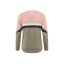 Dámský cyklistický dres Horsefeathers Quantum - dlouhý rukáv, lotus/taupe (růžovo-hnědá)