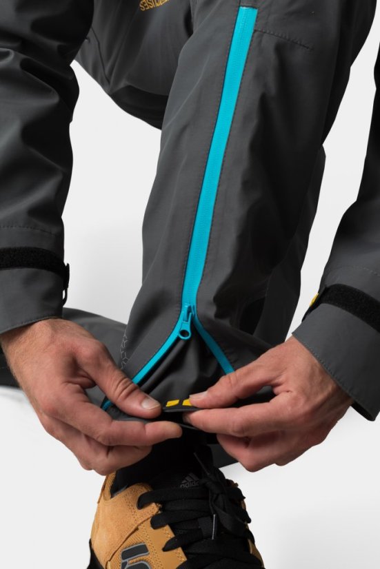 Voděodolná cyklistická kombinéza Dirtlej Dirtsuit SFD Edition Grey Blue