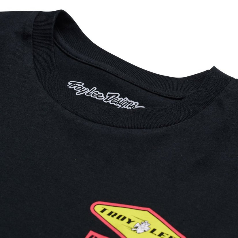 TLD TRIKO S KRÁTKÝM RUKÁVEM CARB BLACK (70125103) - Veľkosť: S