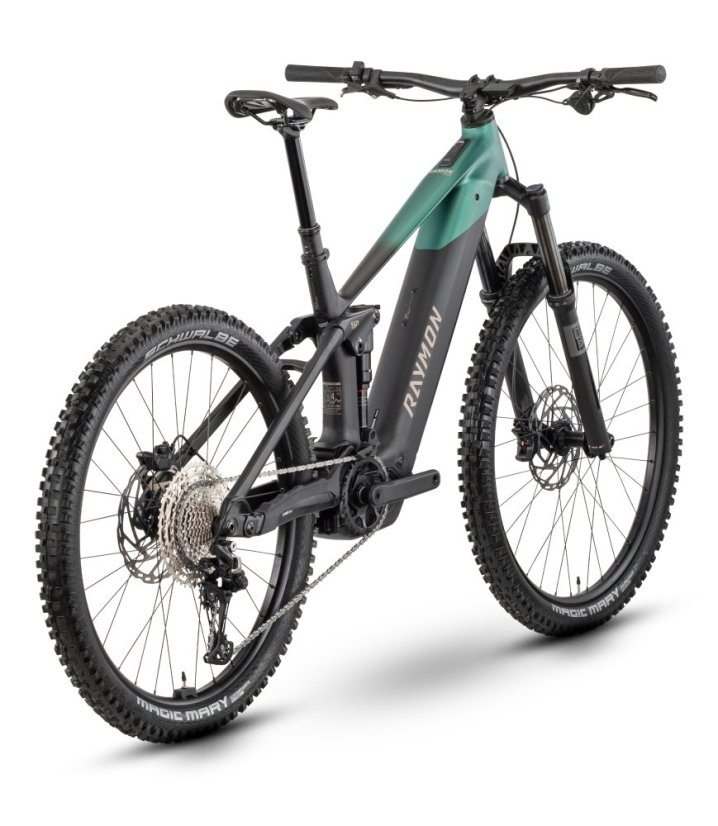 Raymon Vamok Comp Black/Green - Rozmiar: S
