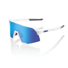 Brýle 10O% S3 Matte White HiPER Blue Multilayer / Mirror Lens - bílé