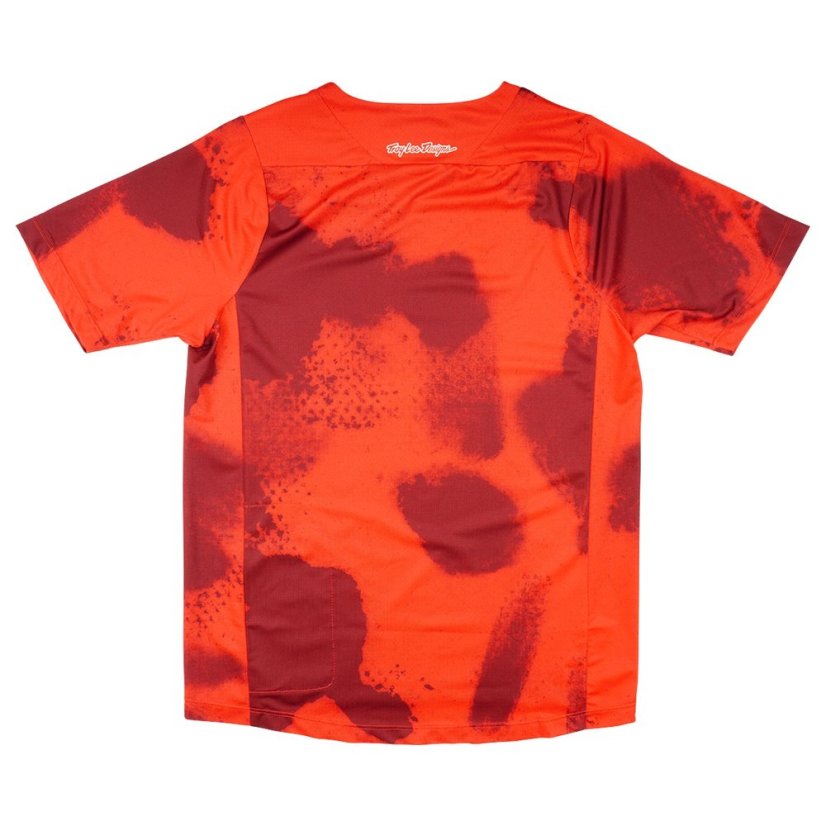 TLD DĚTSKÝ DRES S KRÁTKÝM RUKÁVEM SKYLINE FLARED FIERY RED (36403000) - Veľkosť: XS