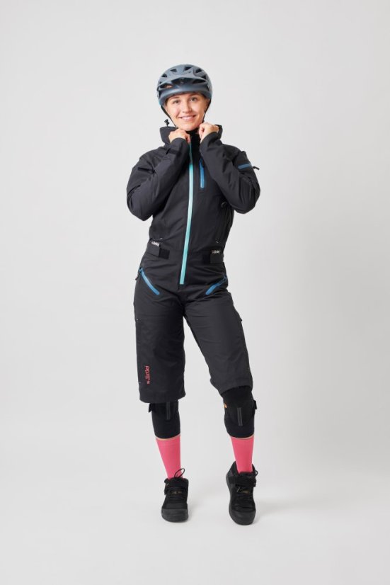 Dirtlej Dirtsuit Pro Edition Ladies Black Mint - Rozmiar: L